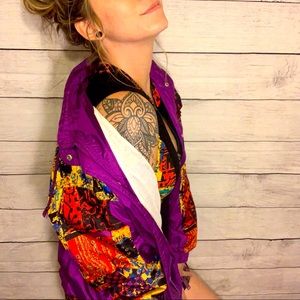 VTG 80s/90s 2pc workout body suit and Jacket